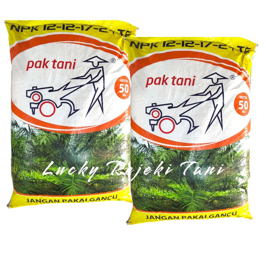 Pupuk NPK 12-12-17-2+TE Pak Tani Kemasan 50Kg