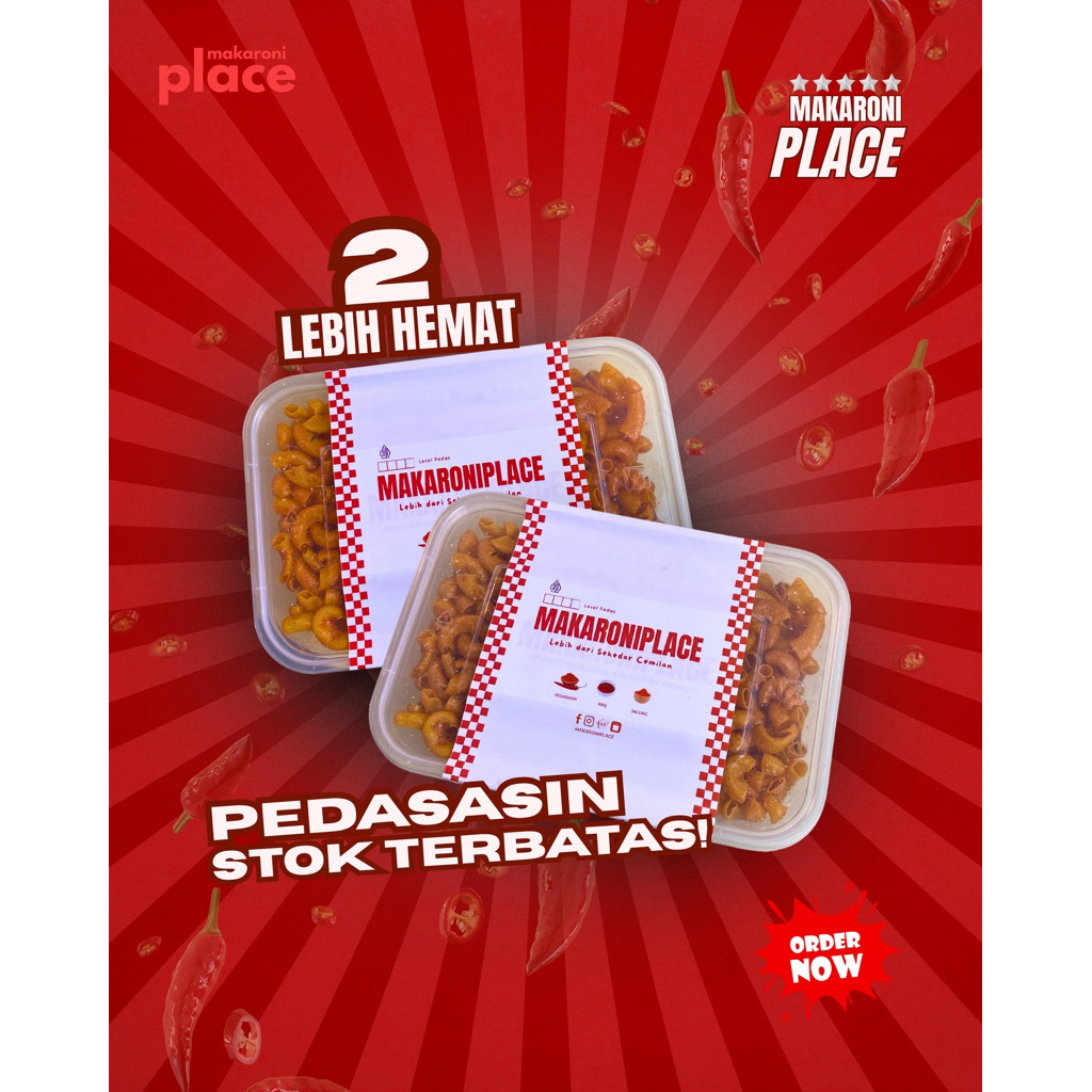 

Makaroni 2 lebih Hemat!