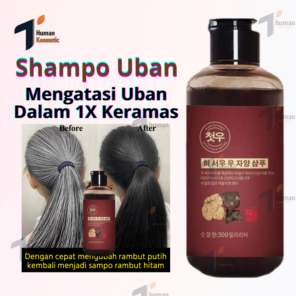 Shampo Penghilang Uban Penghilang Uban Permanen 100% Ampuh Original