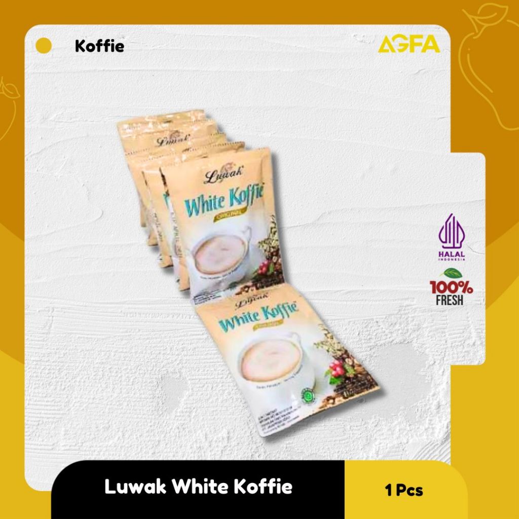 

Luwak White Coffee Renteng 20gr