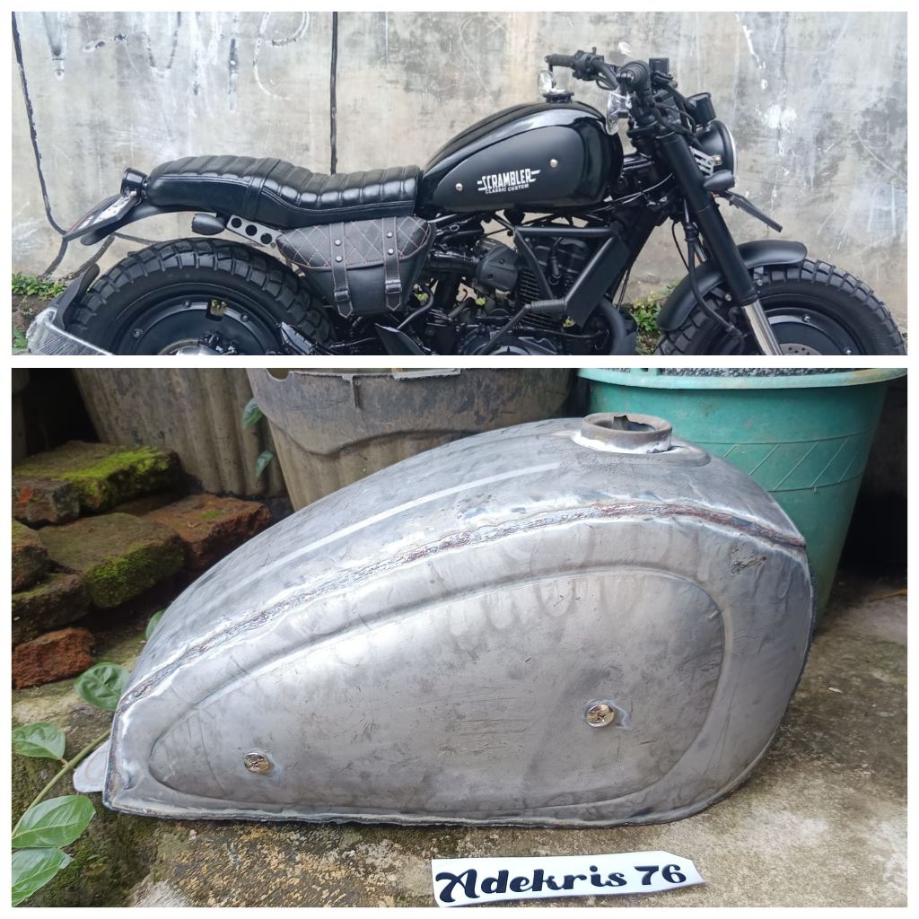 Tangki Scrambler Tangki Motor Custom Tangki Custom Tangki Japstyle