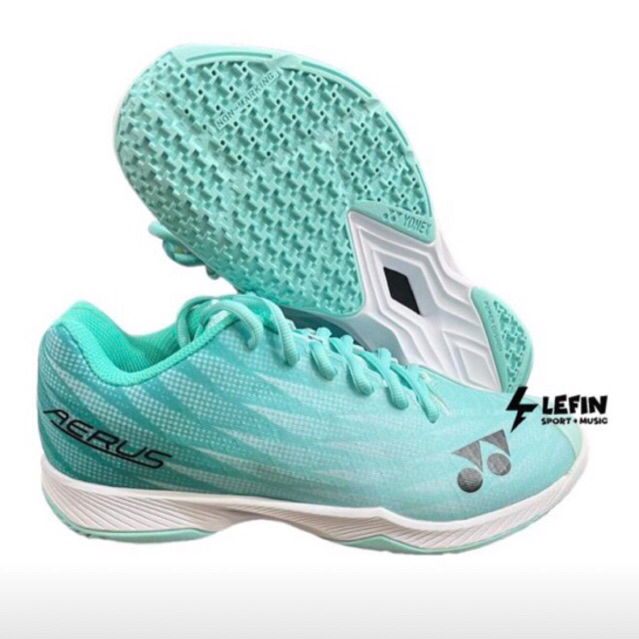 Sepatu Badminton Yonex Aerus Z2 Mint Blue Ladies / Female