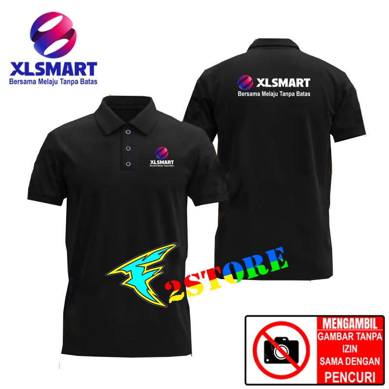 Baju Kaos Kerah Model kerah XL SMART - Bersama Melaju Tanpa Batas kaos Wangky Type-A F2ASTORE