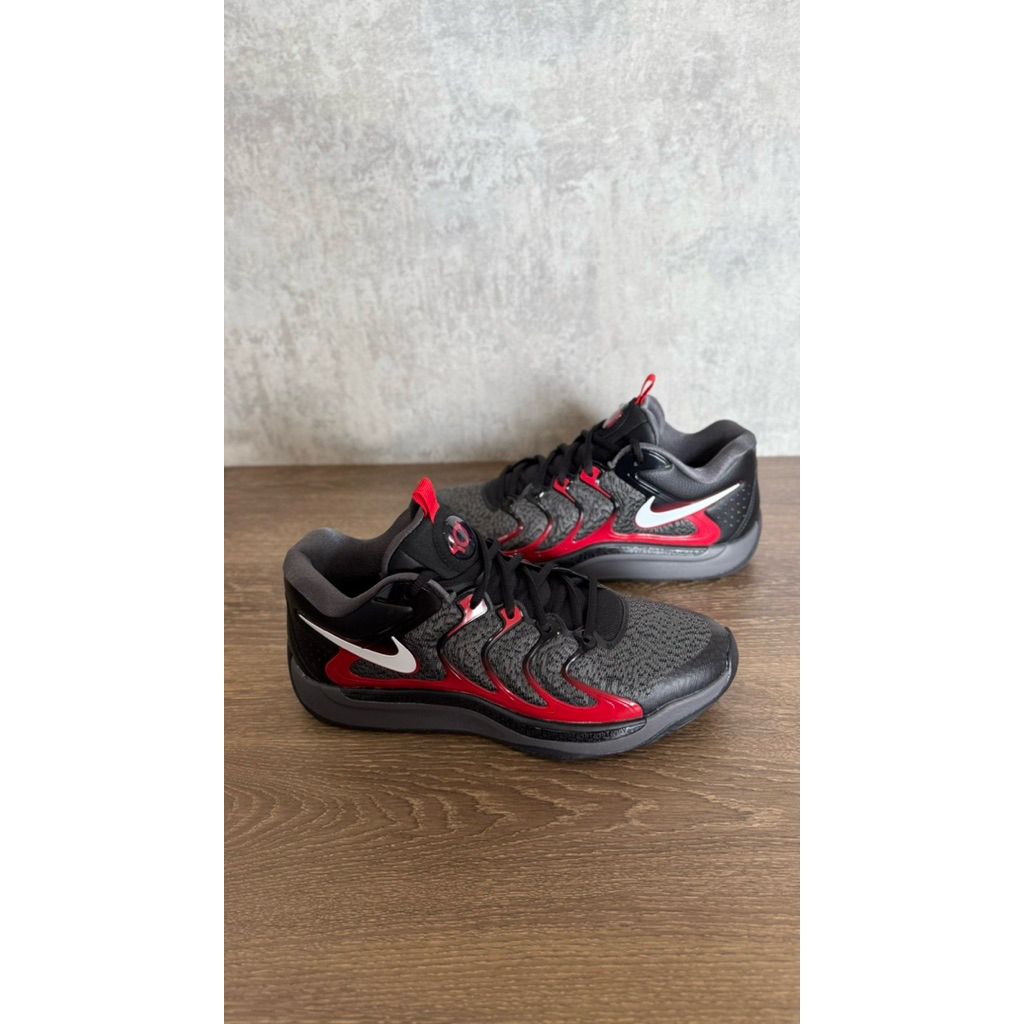 NIKE Men Basketball KD17 EP Shoes Sepatu Basket Pria [FJ9488-001]