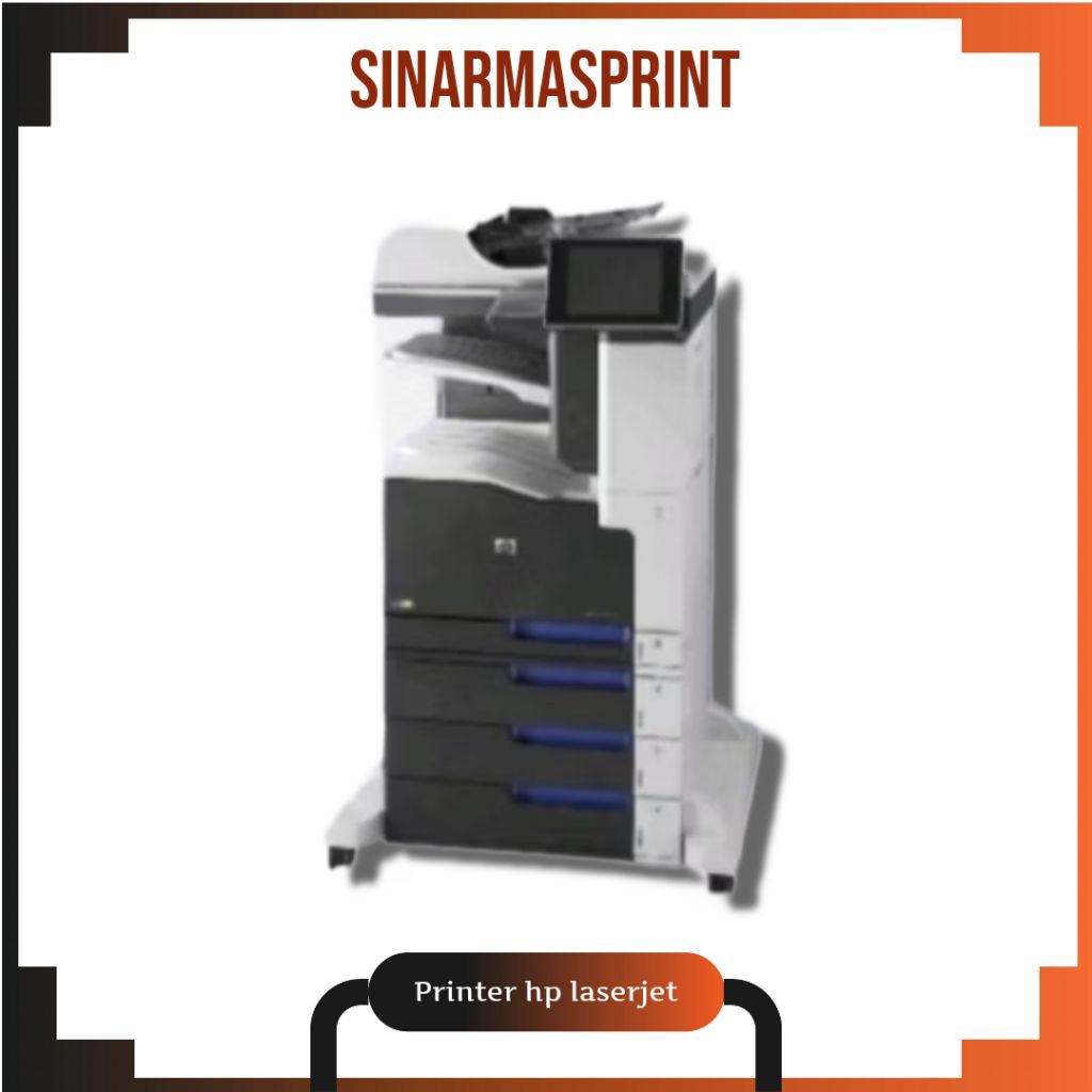 printer hp laserjet 700 color mfp m775 secon siap pakai