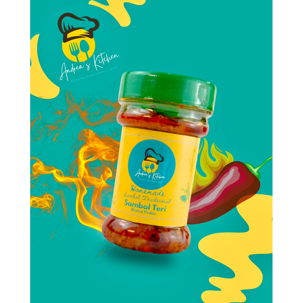 

Sambal Teri Medan Extra Pedas