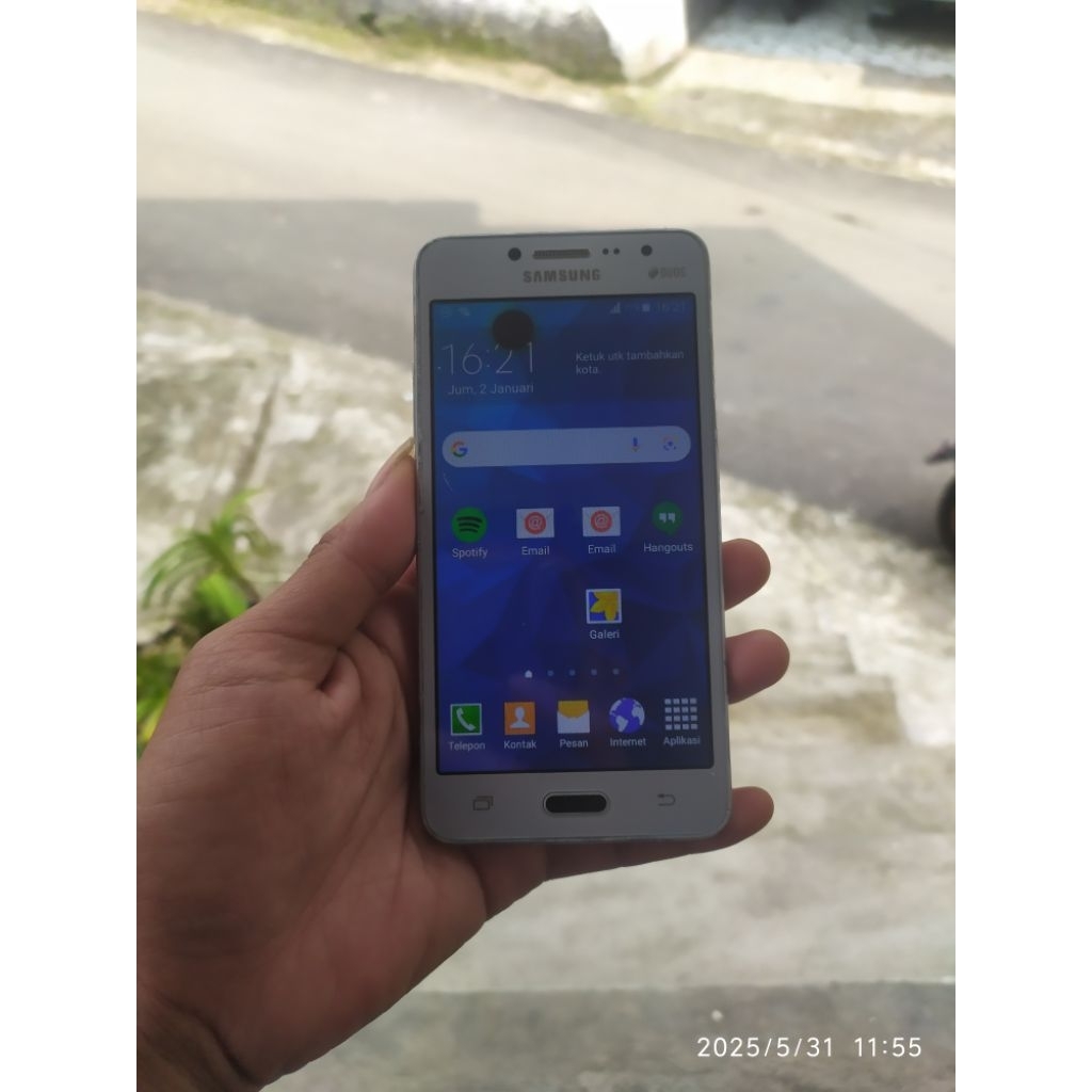 HP SEKEN SAMSUNG GRAND PRIME 1,5 gb ram ORI 5 INCH LAYAR BESAR