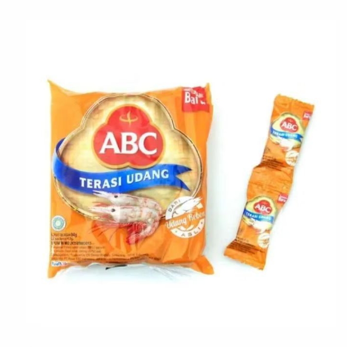 

Terasi Udang ABC 3,8 Gr ( isi 20 pcs )
