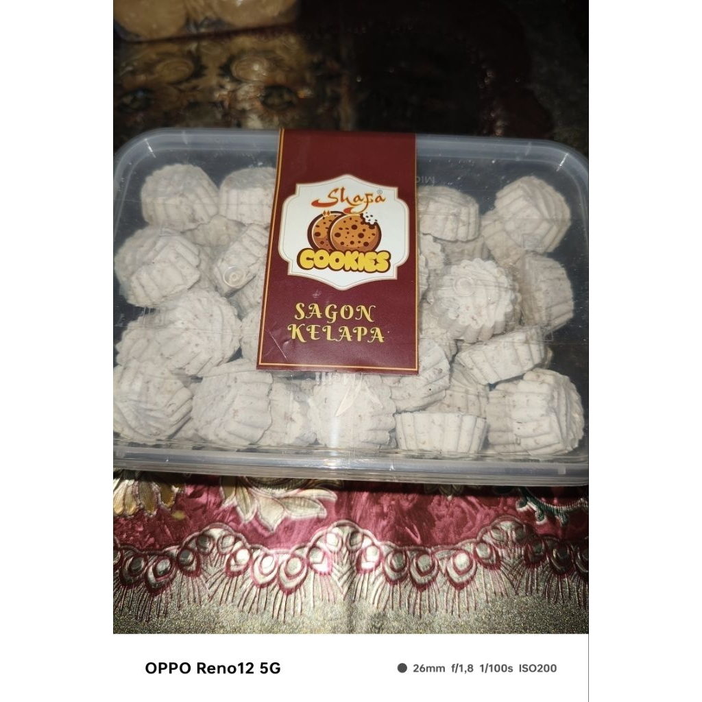 

Kue sagon kelapa 500 gram