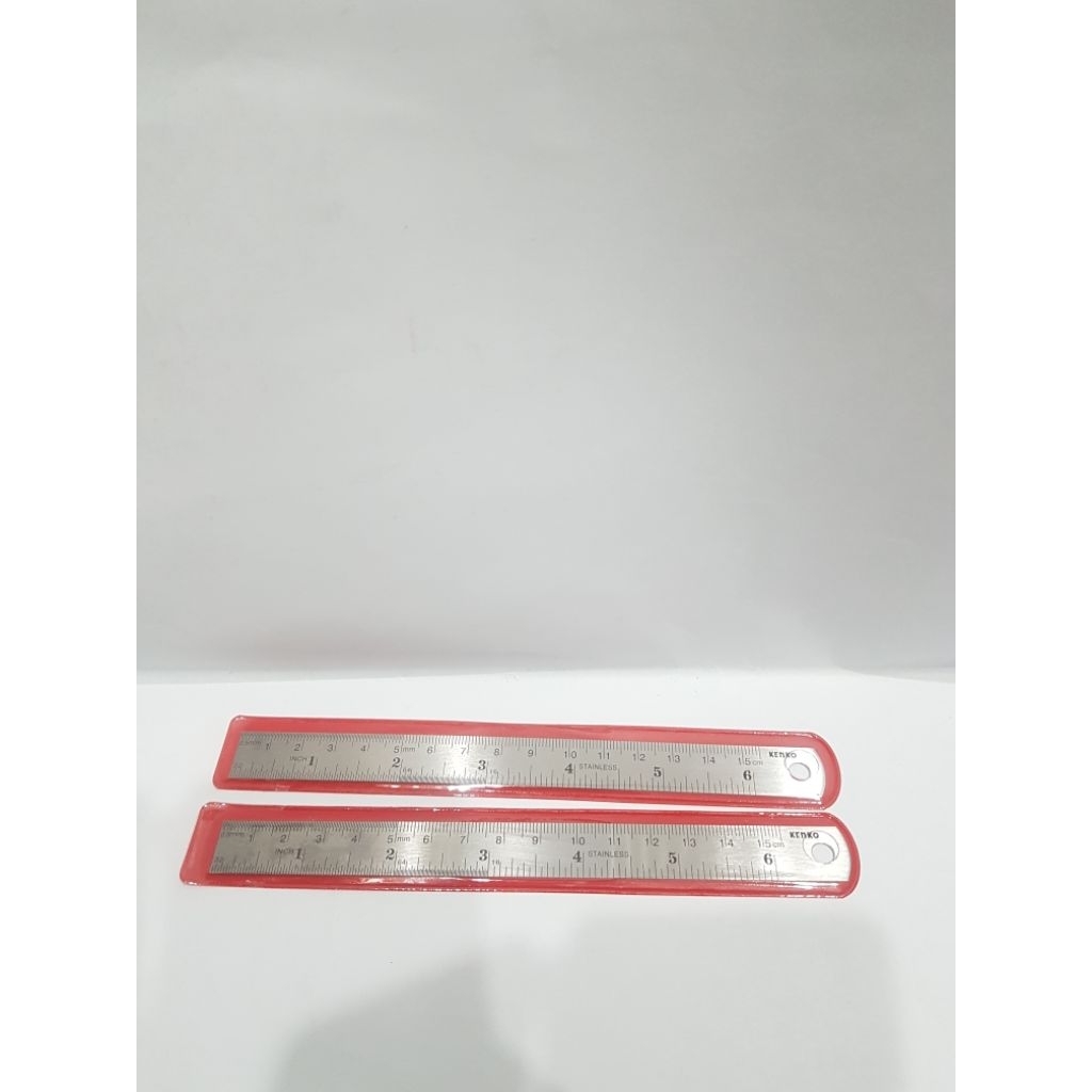 

Penggaris Besi Stainless 15cm Kenko Tebal