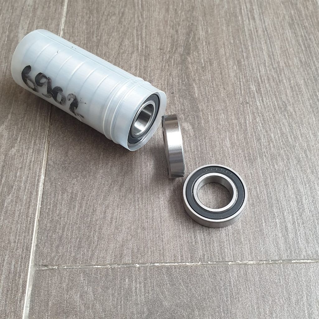 Bearing 6902 2RS tutup karet untuk pengganti bb kotak StrummerPengganti Bearing BB kotak Strummer