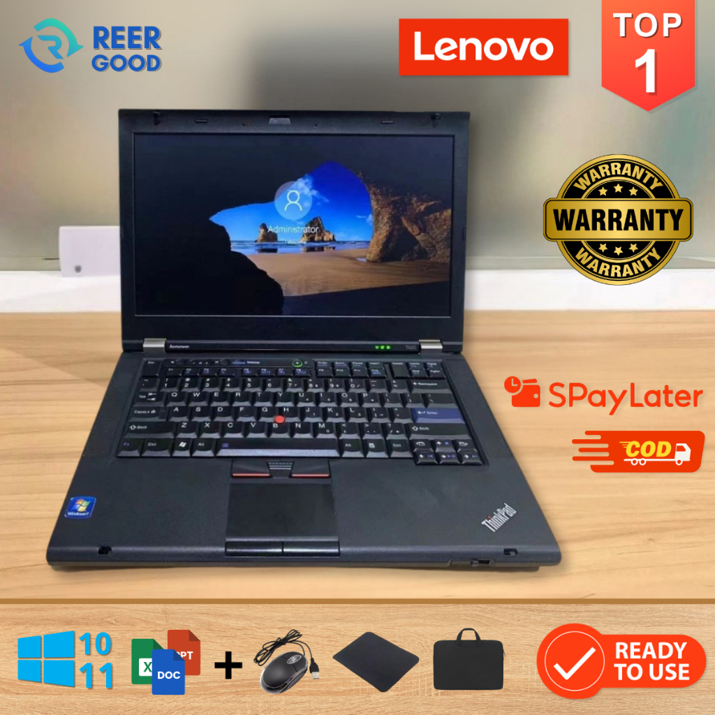 Laptop Lenovo Thinkpad T420 / T430 / T431 / T520 / T530 Second Mulus / Berkualitas