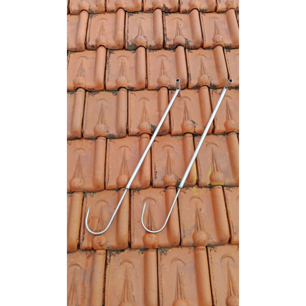 gancu stainles panjang 100 cm as 10 mm & as 8 mm