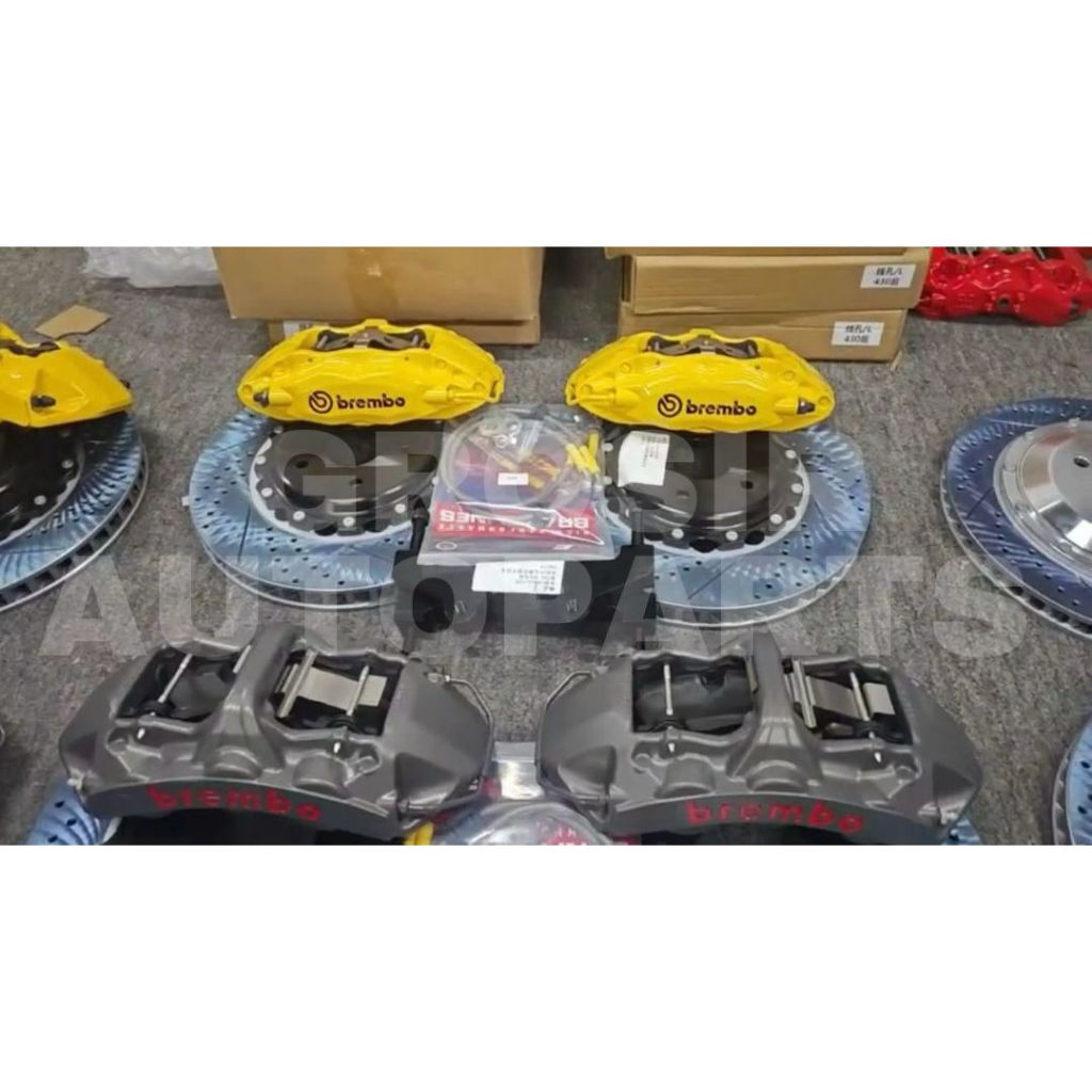 BBK Big Brake Kit Brembo F50 BBK 4 POT Innova 2KD PnP Innova 2KD 2010 2015 Warna Caliper Kuning PnP 