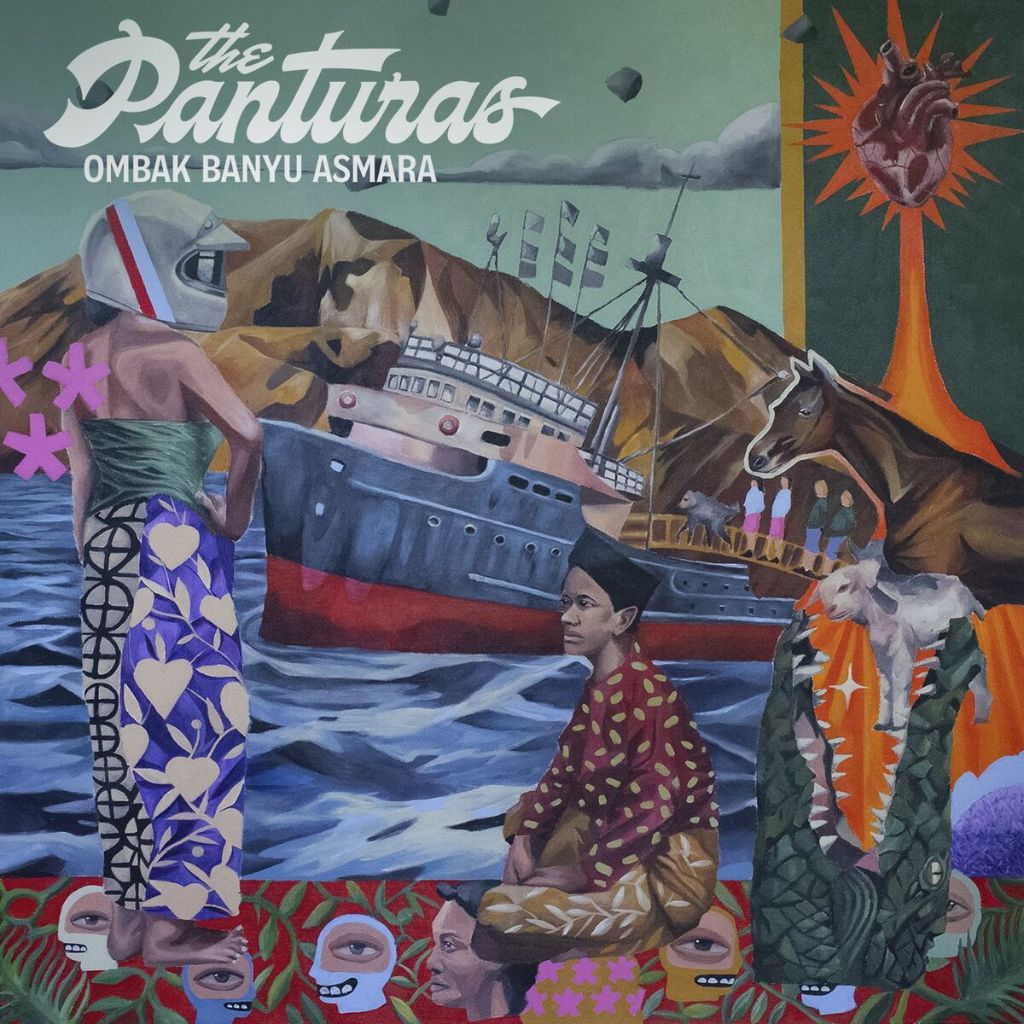 kaset CD mobil Album THE PANTURAS ombak banyu asmara - kaset CD mobil - kaset CD lagu the Panturas -