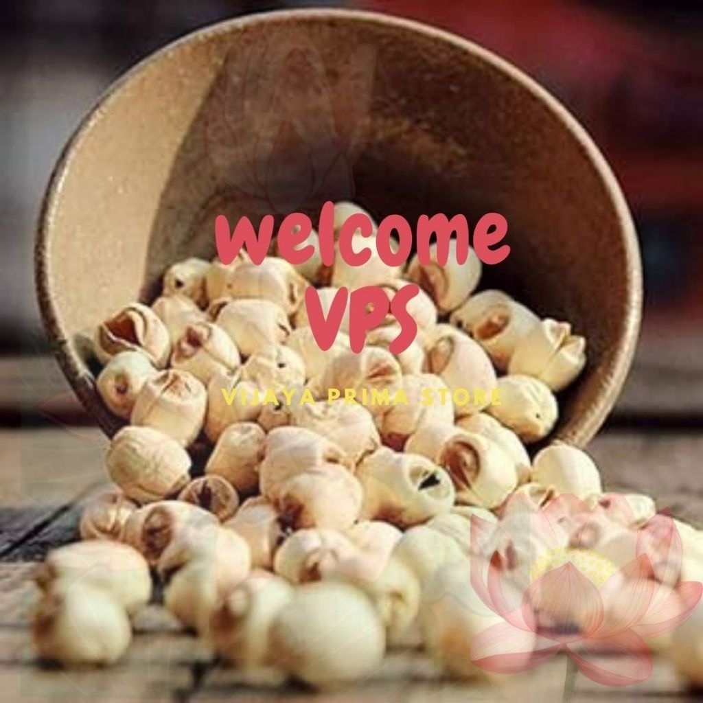 

50 Gr White Lotus Fox Nuts Pai Lian Zi