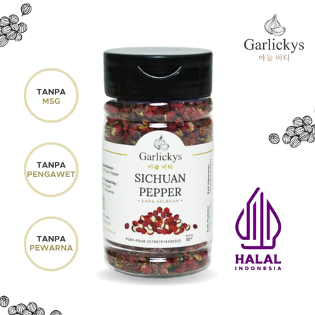 

Garlickys Sichuan Pepper Mala Tanpa MSG