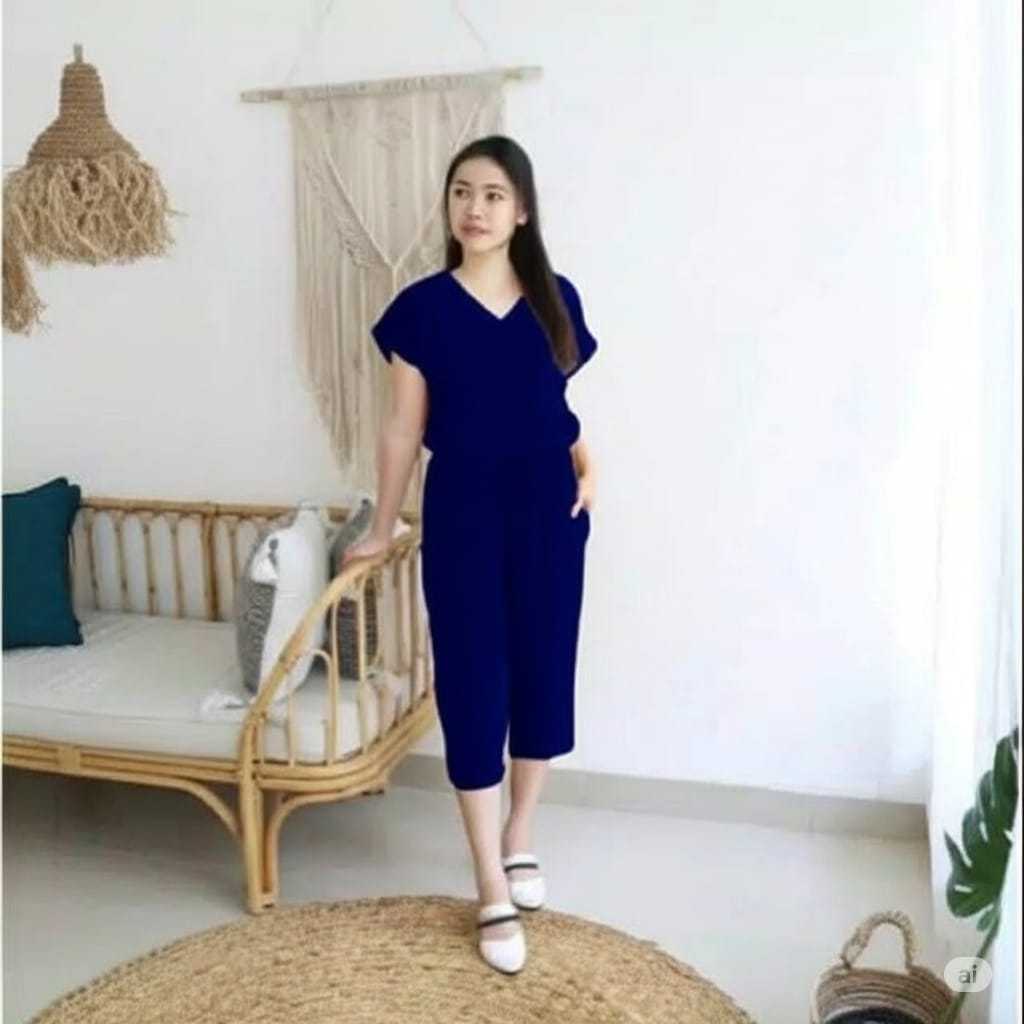 Amanda one set wanita - Setelan pendek polos premium / Setcel polos Wanita / one set polos / One set