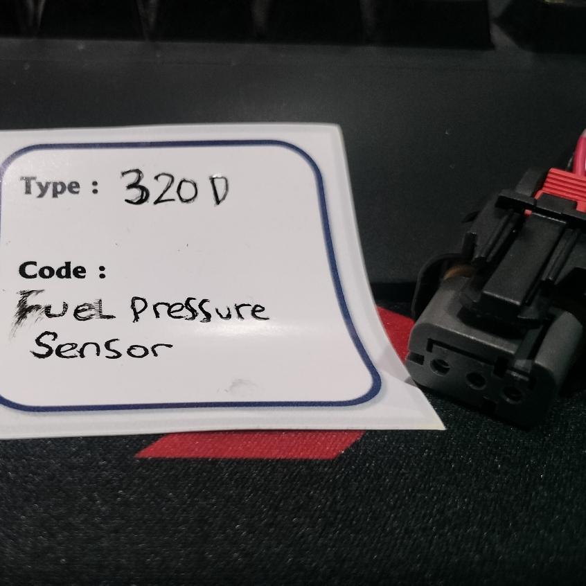 fuel pressure sensor 320d socket soket connector cat