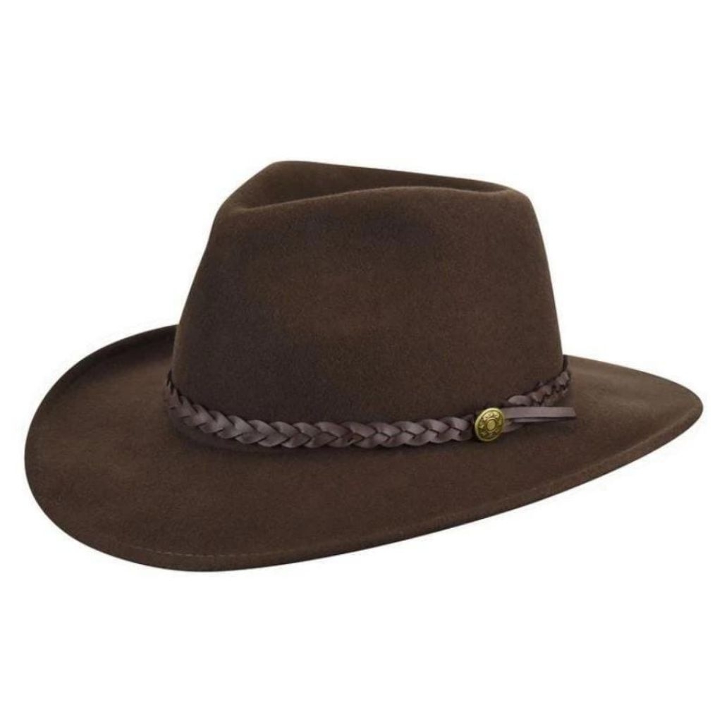 Topi Laken Topi fedora brown original import berkualitas Exelant menawan elegan tompi