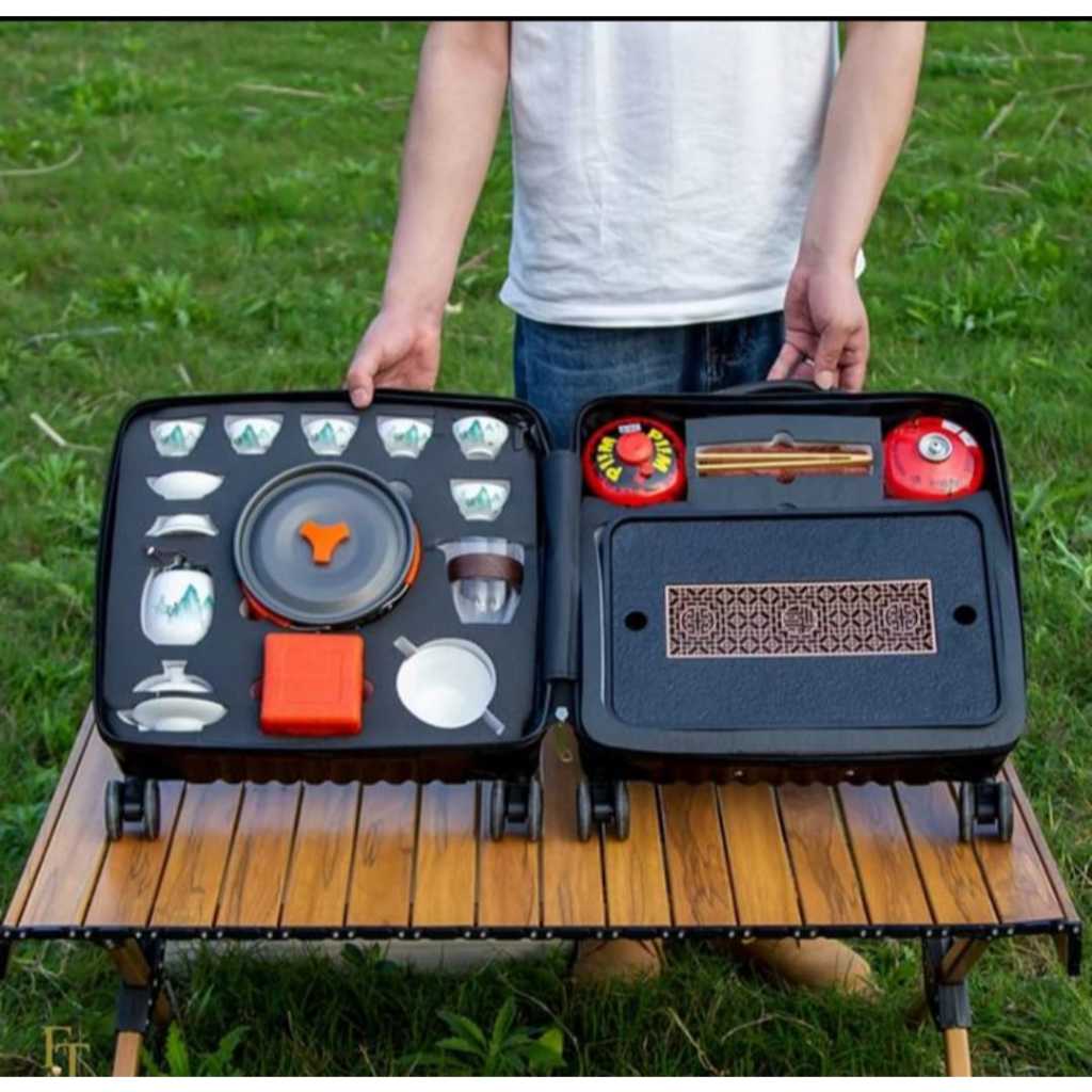 Portable/Travelling Set Tea Pot