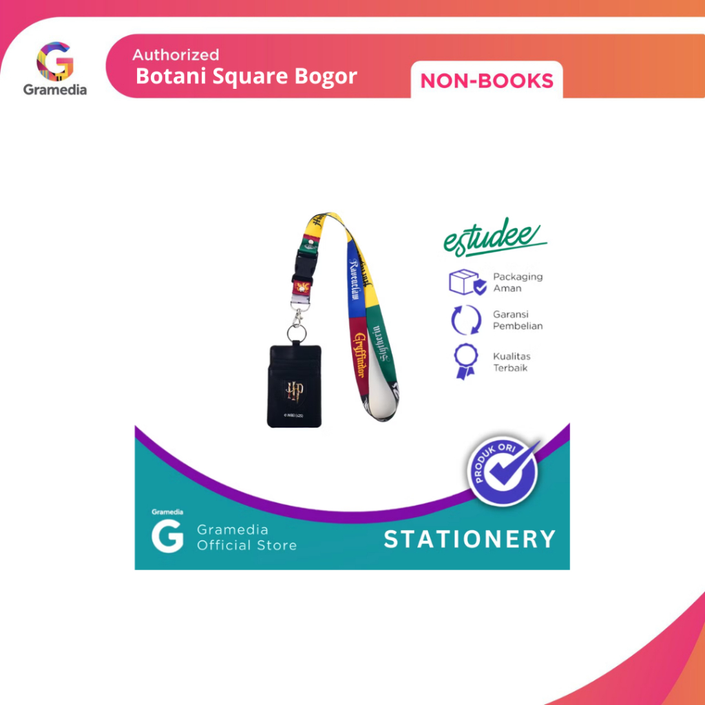 

Gramedia Bogor - Estudee Mini Pouch + Lanyard Harry Potter 9 3/4
