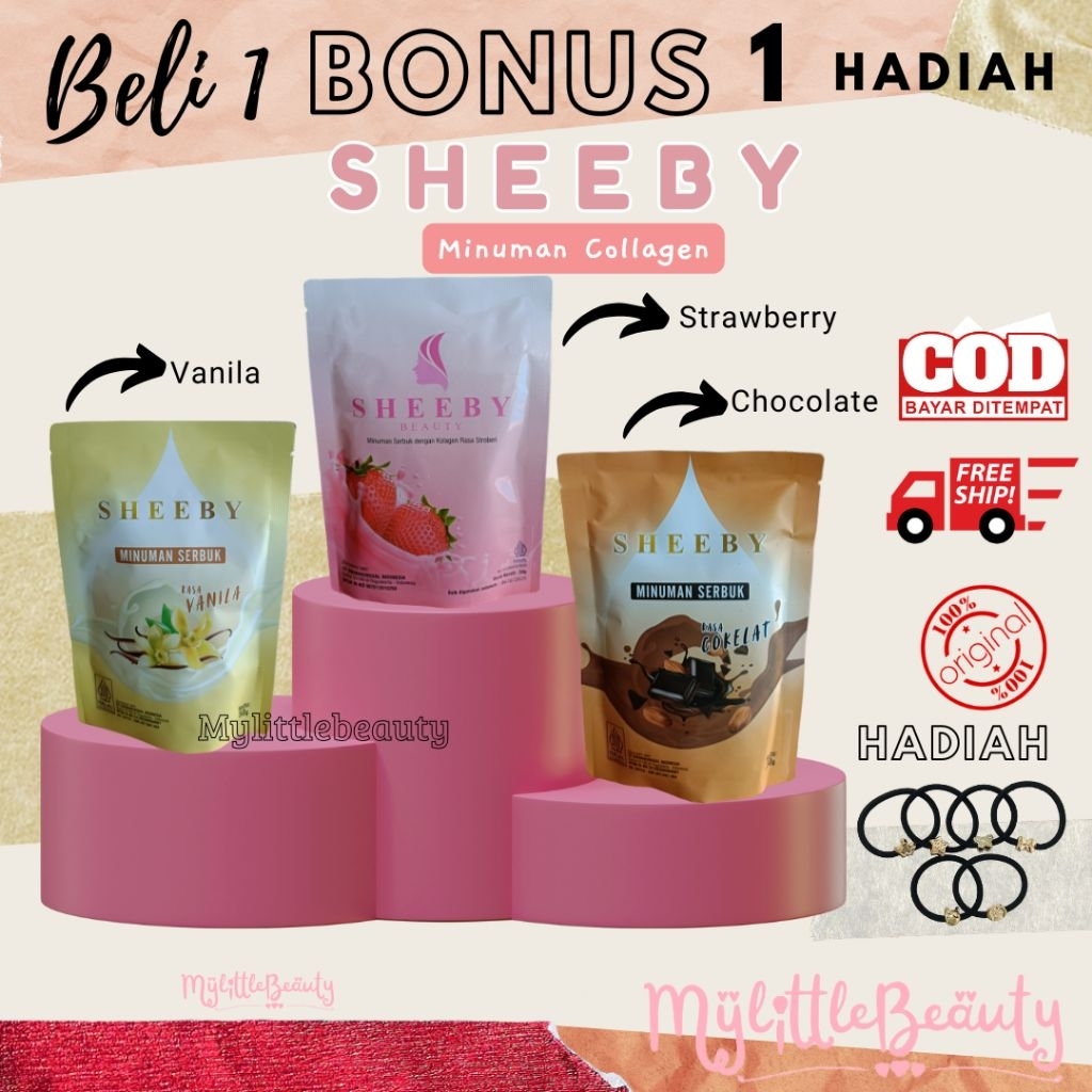 Sheeby Beauty Minuman Collagen Minuman Serbuk