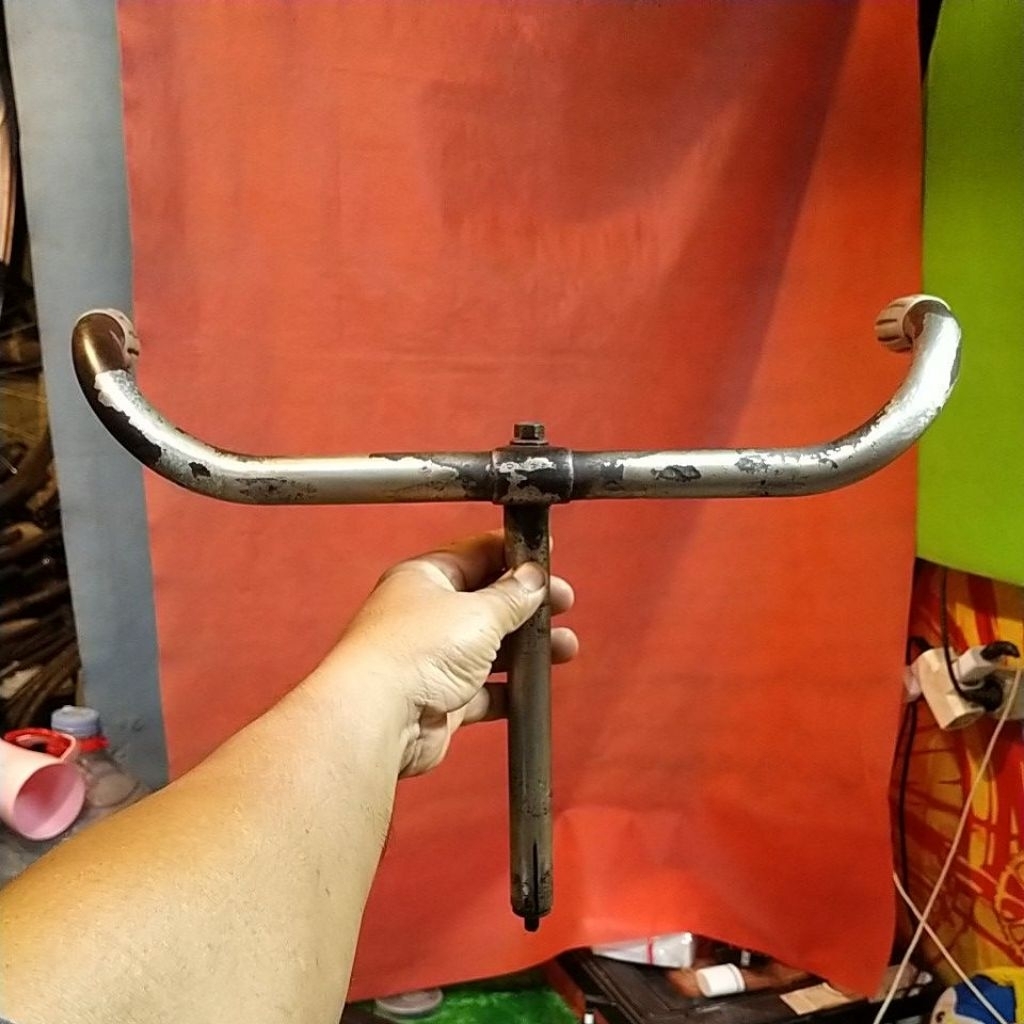 stang setang stir setir pesek original sepeda onthel fongers tua holland basikal tua