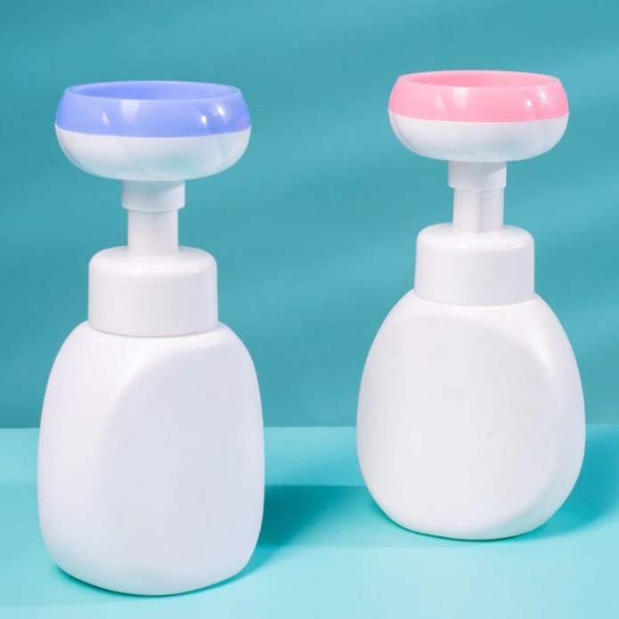 BOTOL TEMPAT SABUN BUSA BENTUK BUNGA/BENTUK SABUN YANG UNIK