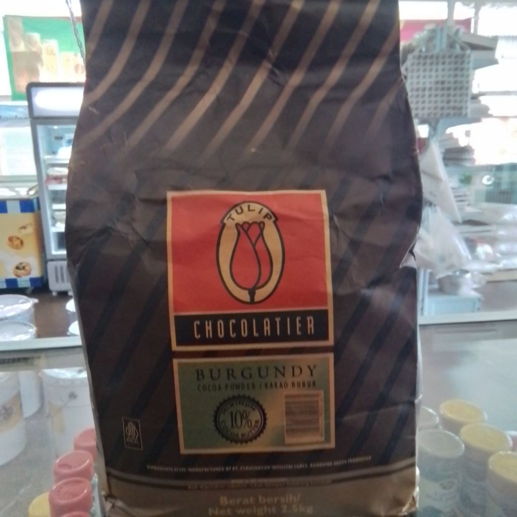 

Tulip Coklat Bubuk Burgundy rpck 100gr