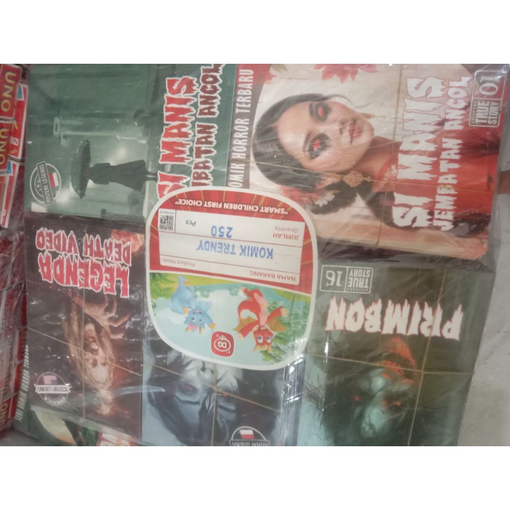 komik trendy dg/komik hantu/komik horor