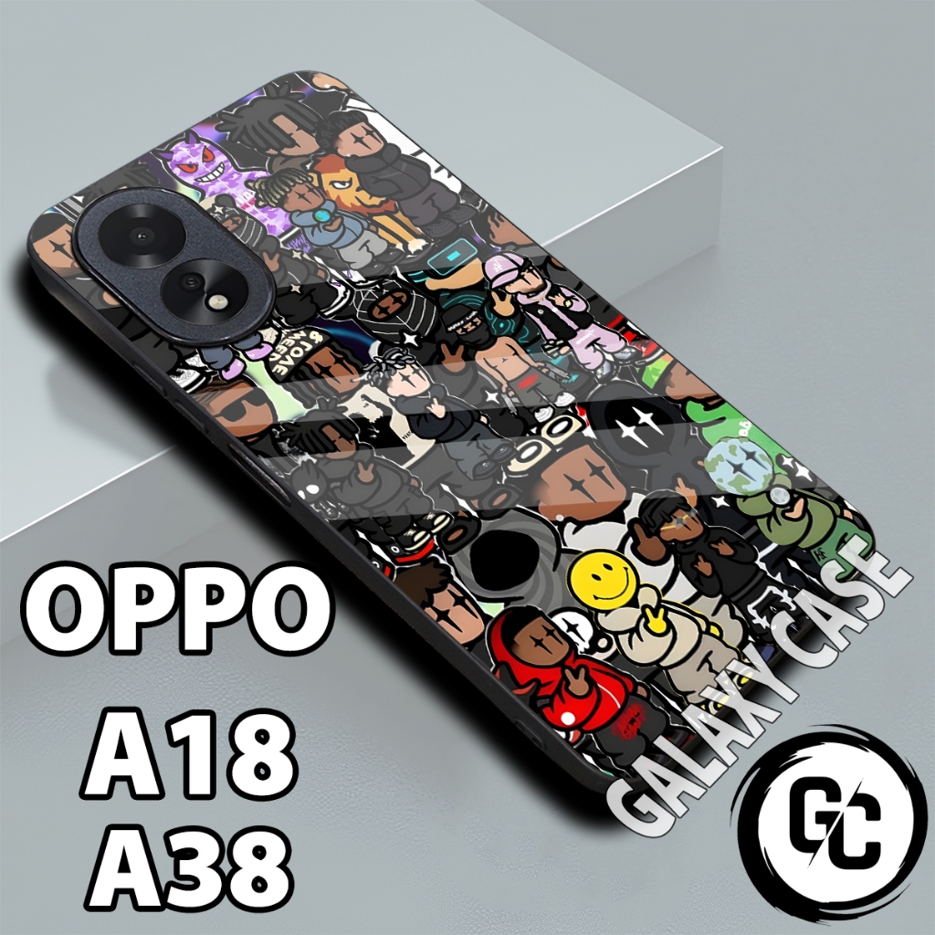 Softcase glossy OPPO A18 A38/case OPPO A18 Cowok/case OPPO A38 glitter/casing/CASE OPPO A18 A38