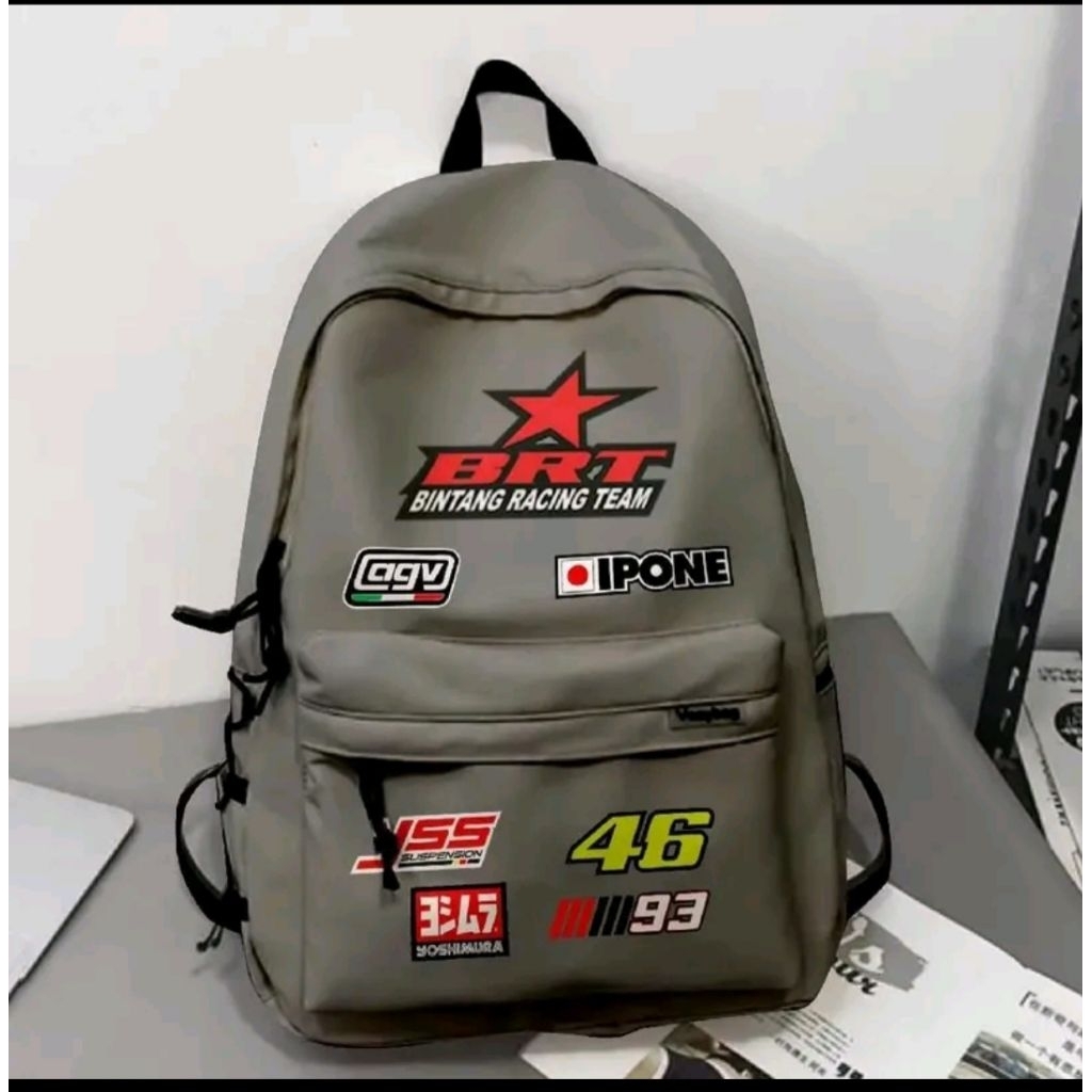 Laris_bags - Tas Ransel BRT Racing-Tas Ransel Backpack Brt Racing-Tas Brt Kece bisa Cod.