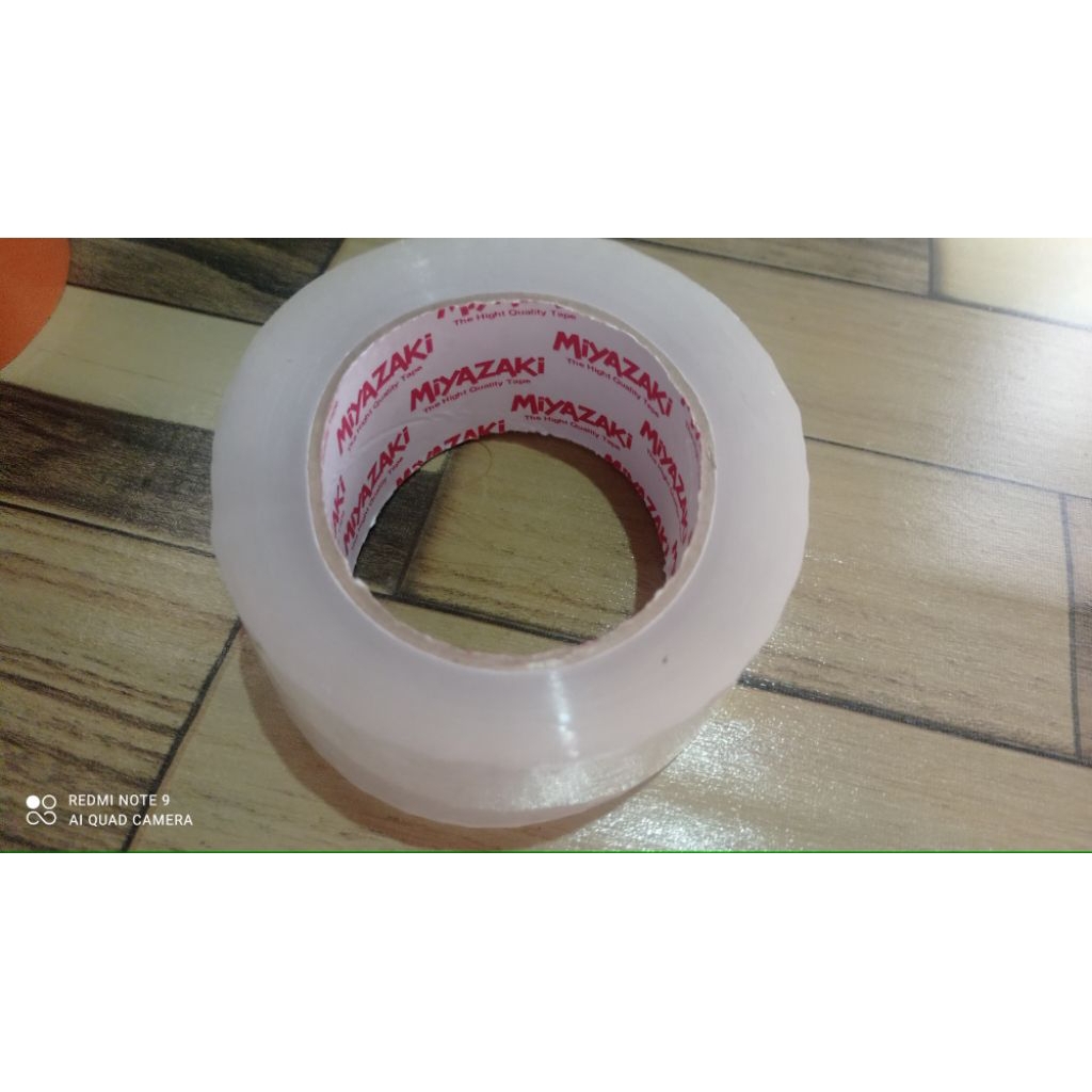 

Lakban bening coklat 200 yard