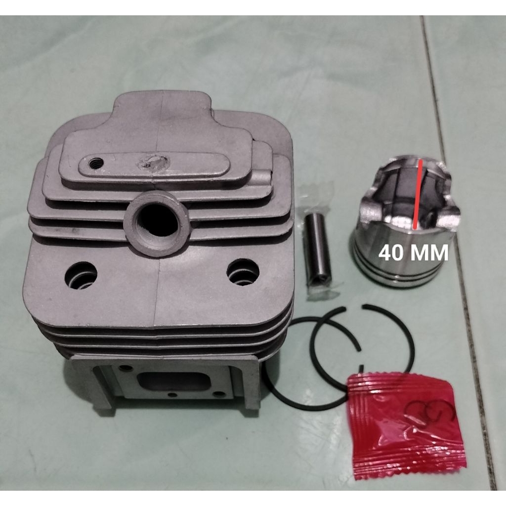 Cylinder Block Assy KRISBOW  CG430 Boringan Komplit Mesin Potong Rumput 2 Tak KRISBOW BG430 40MM