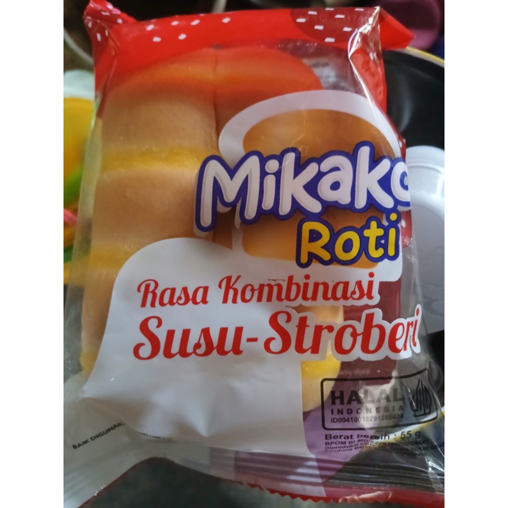 

roti kasur sobek MIKAKO BAKERY cake kue basah selai kombinasi