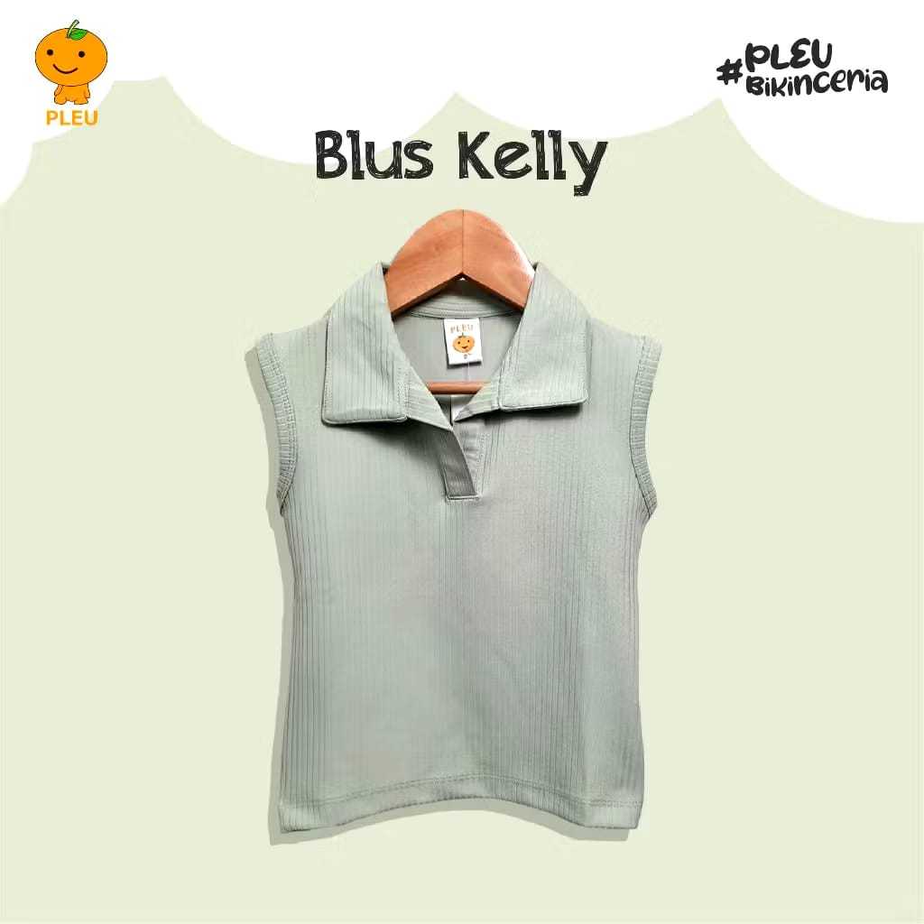 PLEU Blus Kelly | Baju Anak Perempuan Usia 1-8 Tahun