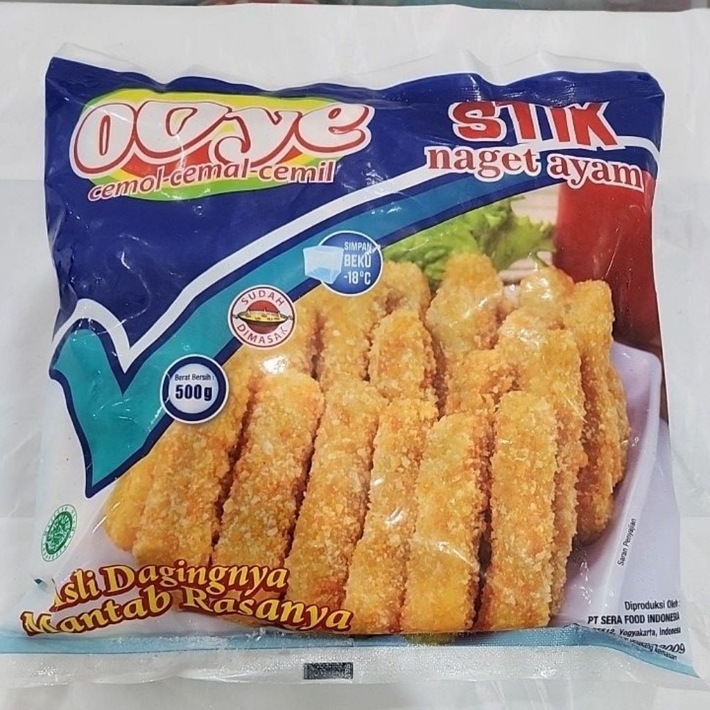 

OOYE CHICKEN NUGGET STICK 500gr