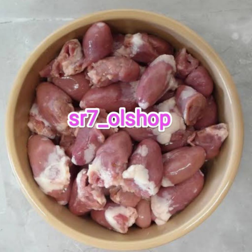 

Jantung Ayam dan Ampela Ayam Mentah (campur)