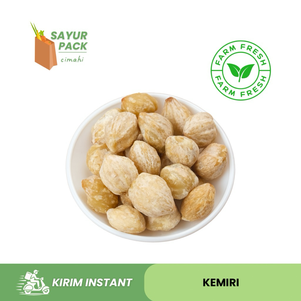 

KEMIRI 100 gram | muncang | kemiri fresh | kirim instant cimahi