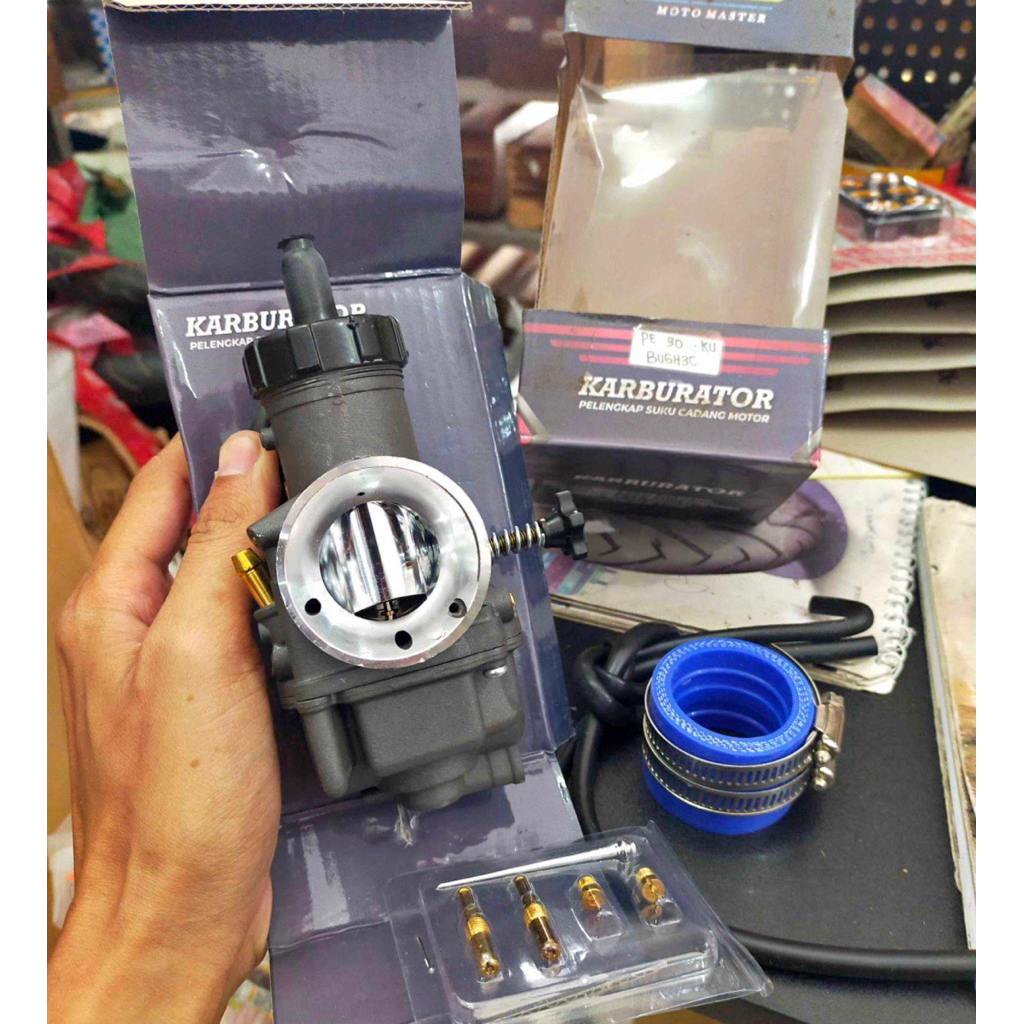 KARBURATOR PE 28 MOTO MASTER Black series set karbu pe28