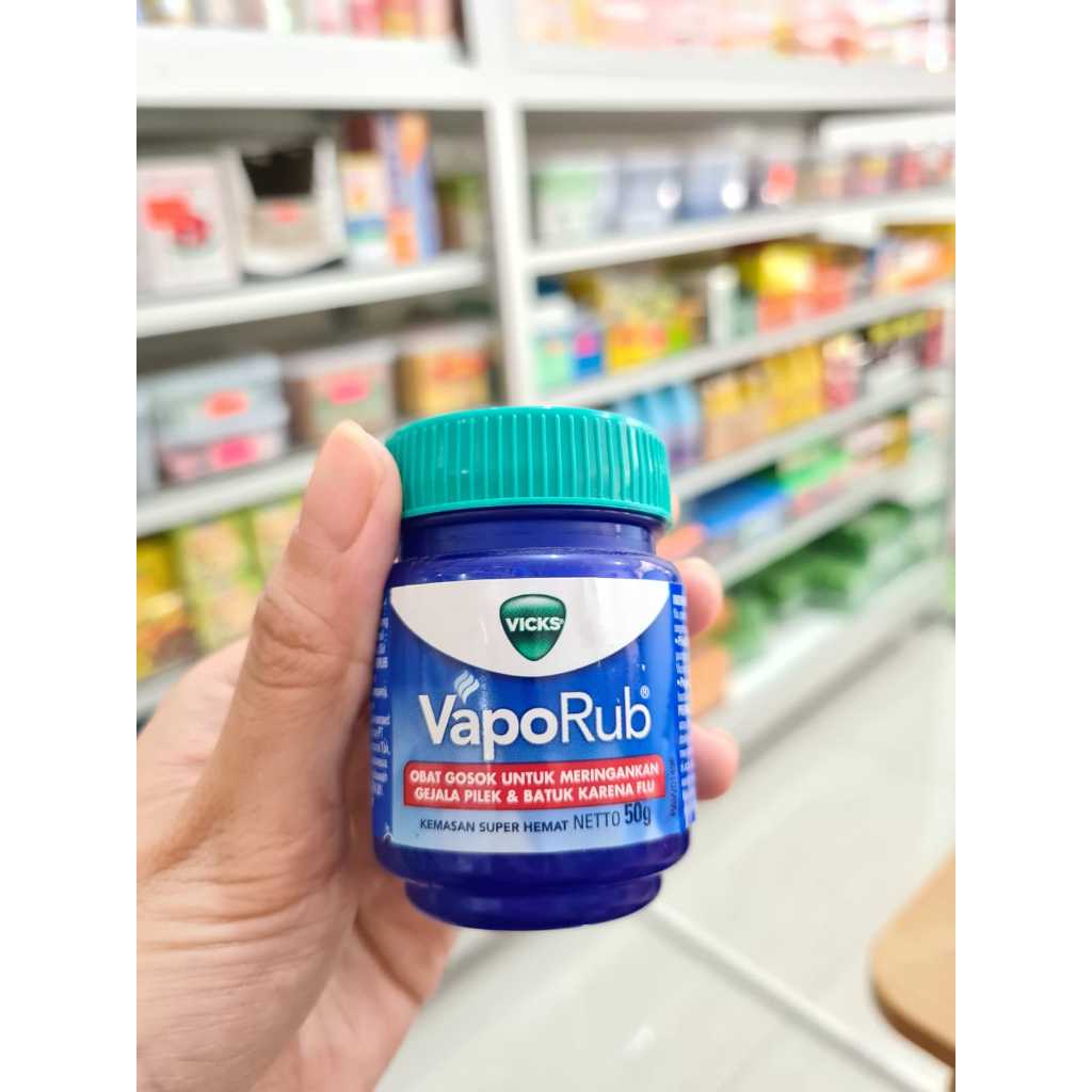Vicks vaporub 50 gr vick Balsem Jumbo 50 gr Meringankan Batuk Pilek Bayi Anak Dewasa
