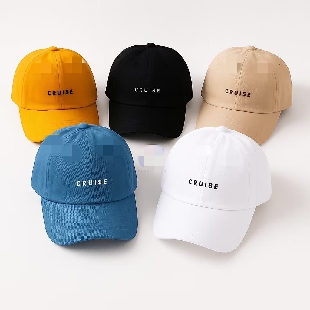 Topi Korea bordir DEWASA pria Wanita