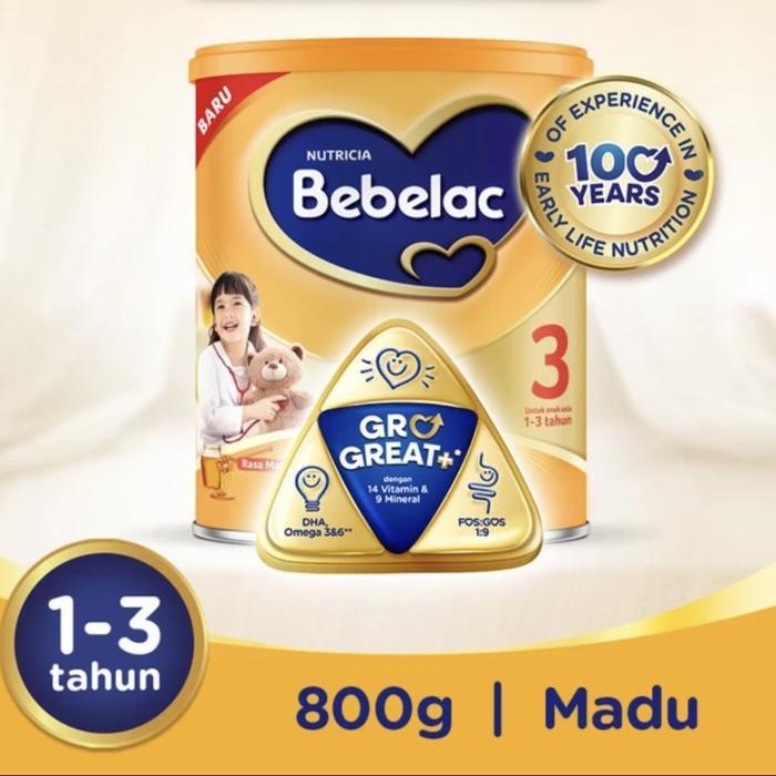 

Bebelac 3 Nutricia Great+ 800g