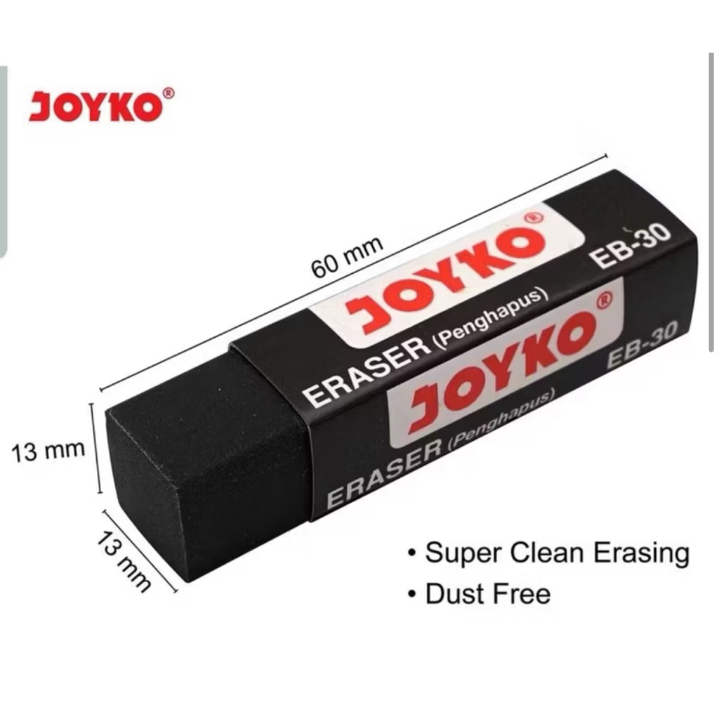 

Eraser Joyko EB-30, Penghapus Joyko EB-30 warna hitam