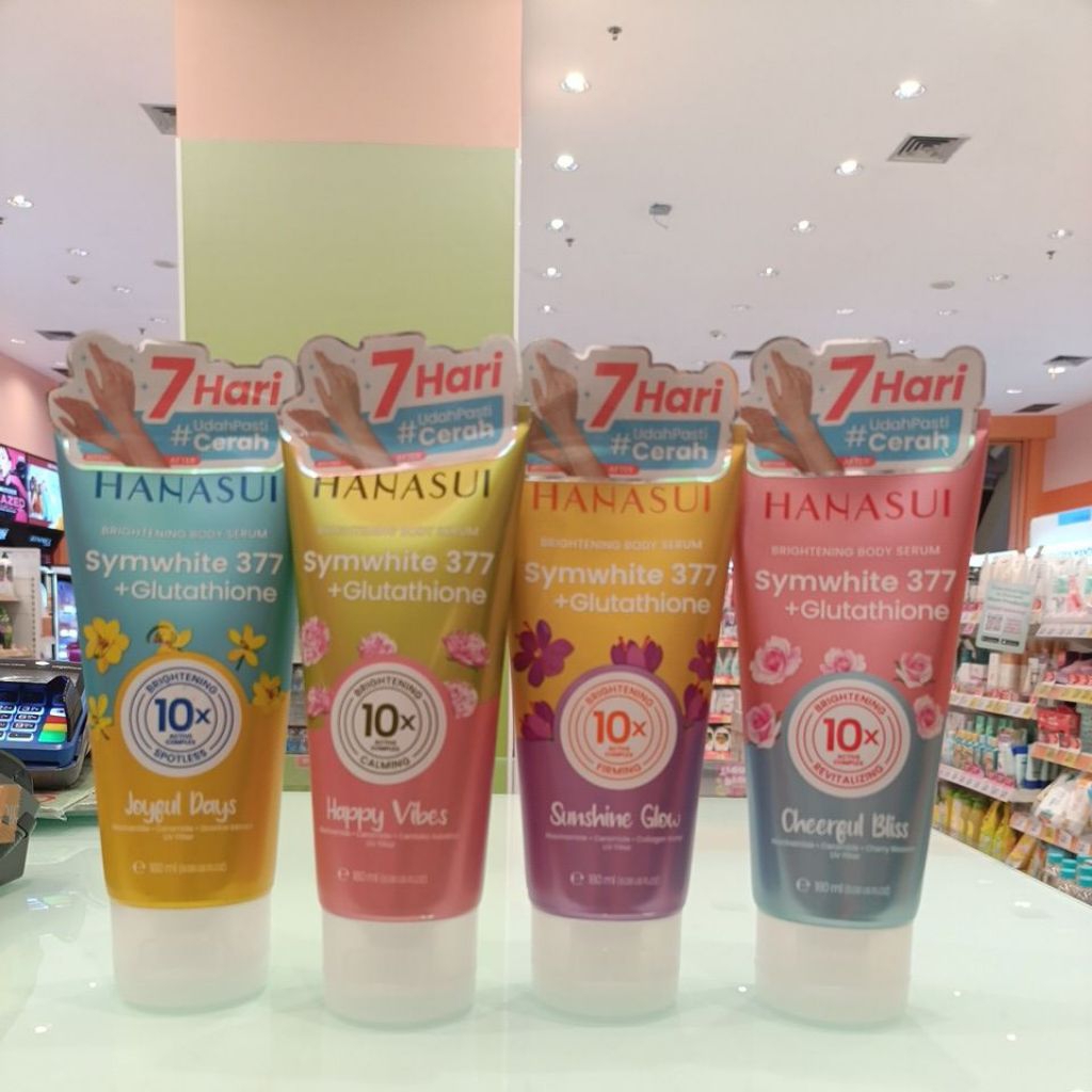 Hanasui body lotion 180ml