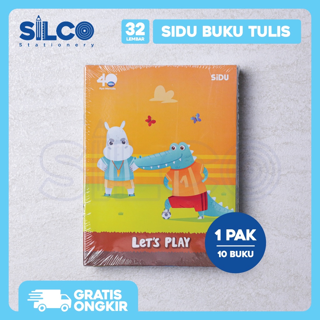 

Buku Tulis SIDU 32 Lembar / 38 Lembar / 58 Lembar