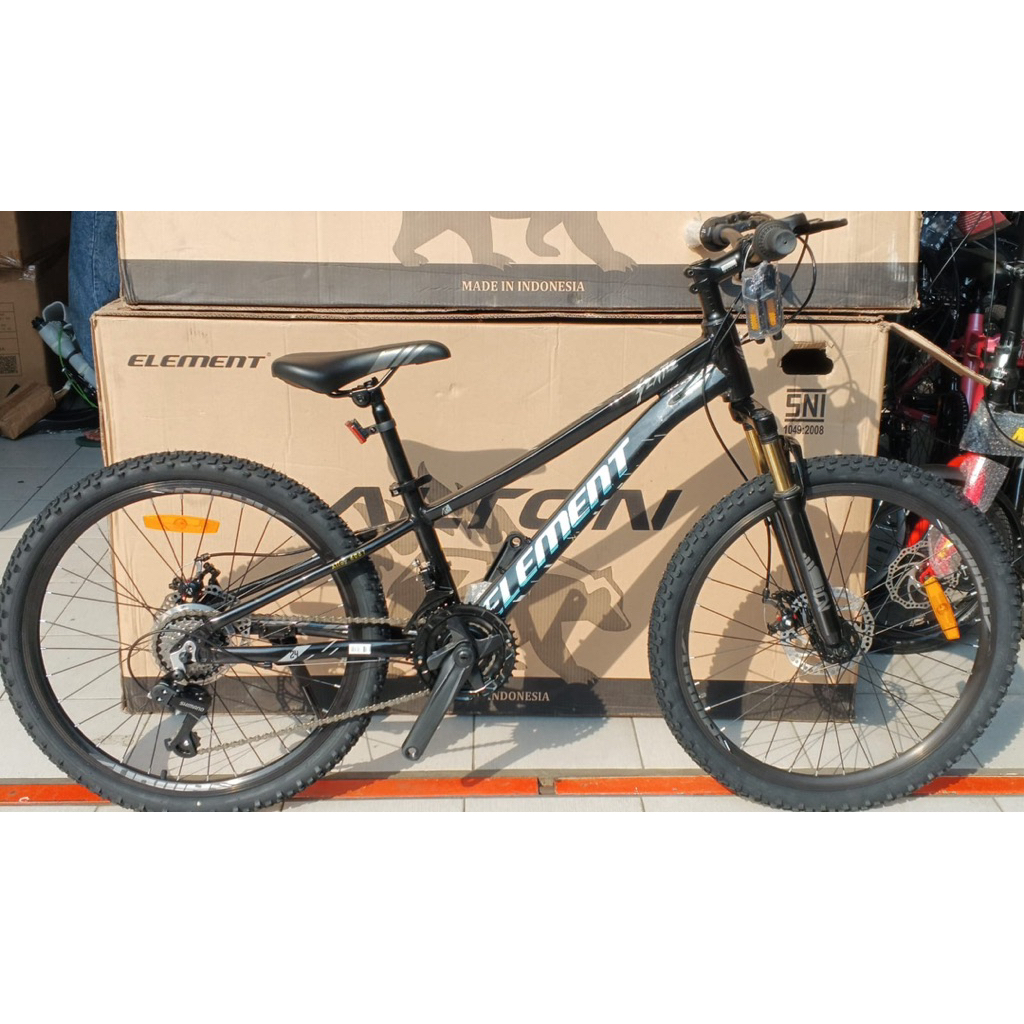 SEPEDA MTB 24" ELEMENT SEATLE 3 x 7 speed ALLOY
