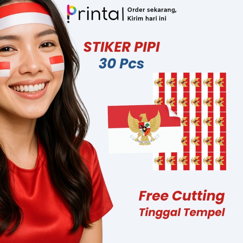 

Stiker Pipi Bendera Merah Putih Tinggal Tempel