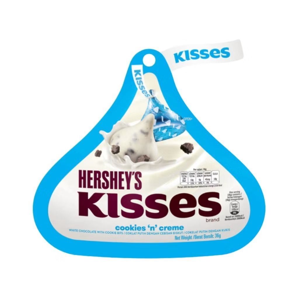 

Hershey's Kisses Cookies 'n' Creme 36 gram